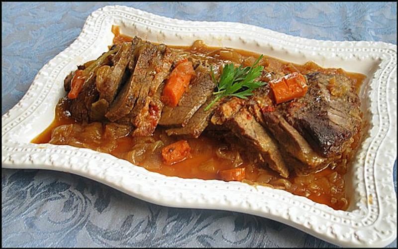 The key to succulent, tender beef brisket is the long, slow cooking time. JACK CLEMONS PHOTO